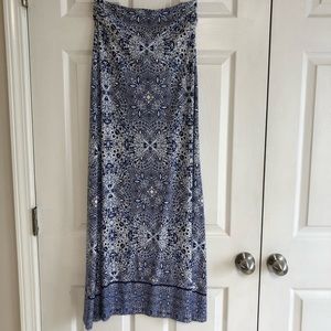 Cynthia Rowley. Blue Maxi skirt. Size XS